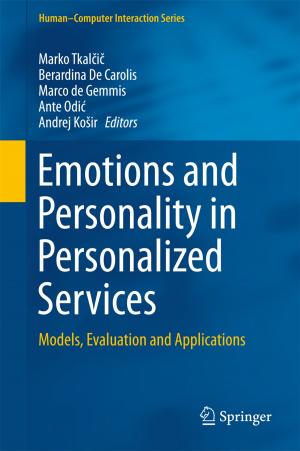 Cover of the book Emotions and Personality in Personalized Services by Alexander Piel