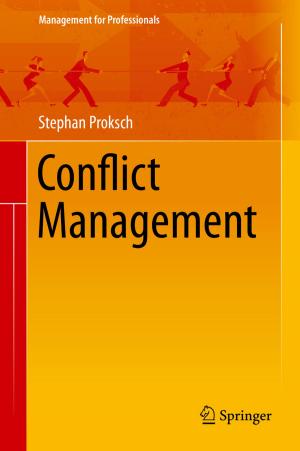 Cover of the book Conflict Management by Murugan Anandarajan, Chelsey Hill, Thomas Nolan