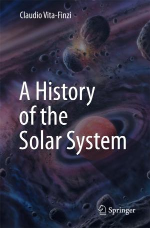 Book cover of A History of the Solar System