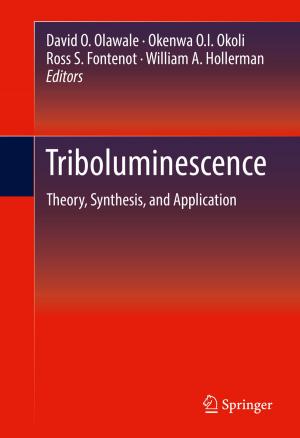 Cover of the book Triboluminescence by Thomas Weiss, Patrik Ferrari, Herbert Spohn