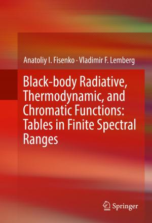 Cover of Black-body Radiative, Thermodynamic, and Chromatic Functions: Tables in Finite Spectral Ranges