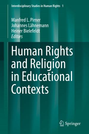 Cover of the book Human Rights and Religion in Educational Contexts by Shabih H. Zaidi