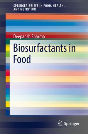 Cover of the book Biosurfactants in Food by Willem de Lint, Marinella Marmo