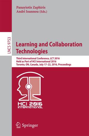 Cover of the book Learning and Collaboration Technologies by Terrence M. Freeman