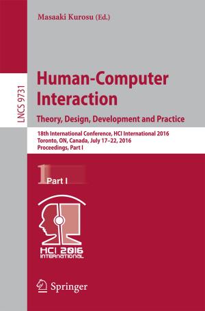 Cover of the book Human-Computer Interaction. Theory, Design, Development and Practice by Glenn Toh