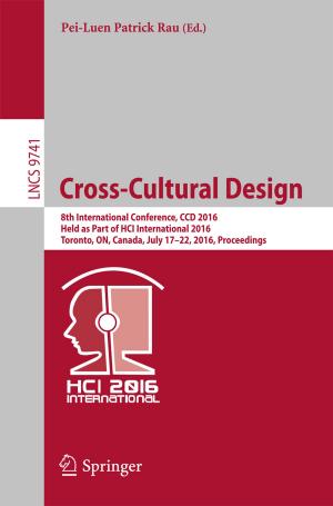 Cover of the book Cross-Cultural Design by Jarrah Ali Al-Tubaikh
