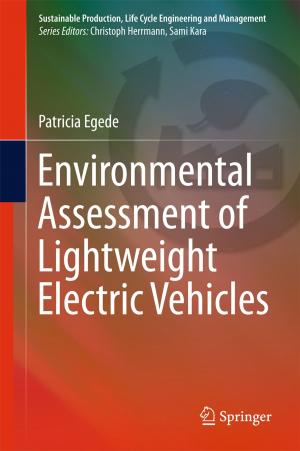 Cover of the book Environmental Assessment of Lightweight Electric Vehicles by Agnes Sachse, Haibing Shao, Olaf Kolditz, Philipp Hein