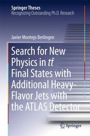 Cover of the book Search for New Physics in tt ̅ Final States with Additional Heavy-Flavor Jets with the ATLAS Detector by Frédéric Albouy