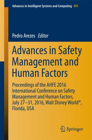 Cover of the book Advances in Safety Management and Human Factors by Antonio Donato