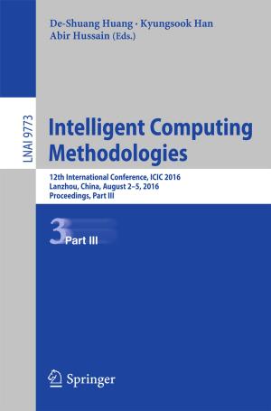 Cover of the book Intelligent Computing Methodologies by Tim R. New