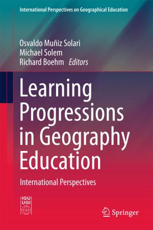 Cover of the book Learning Progressions in Geography Education by Jennifer Marston William