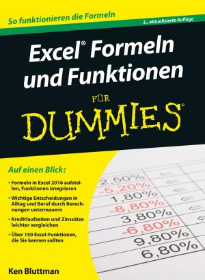 Book cover of Excel Formeln und Funktionen für Dummies