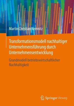 Cover of the book Transformationsmodell nachhaltiger Unternehmensführung durch Unternehmensentwicklung by Marco Leone
