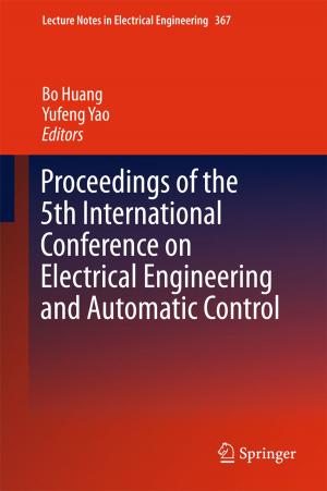 Cover of the book Proceedings of the 5th International Conference on Electrical Engineering and Automatic Control by Detlef Zühlke