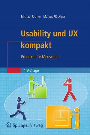 Cover of the book Usability und UX kompakt by Eberhard Roos, Karl Maile