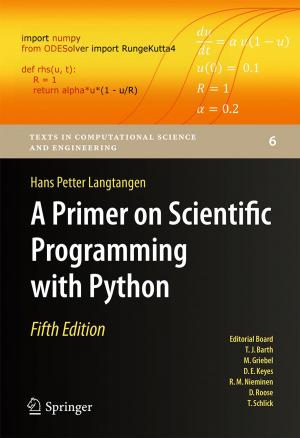Book cover of A Primer on Scientific Programming with Python