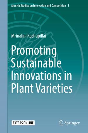 Cover of the book Promoting Sustainable Innovations in Plant Varieties by Sébastien Forget, Sébastien Chénais
