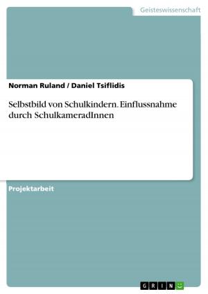 Cover of the book Selbstbild von Schulkindern. Einflussnahme durch SchulkameradInnen by Cordula Zwanzig