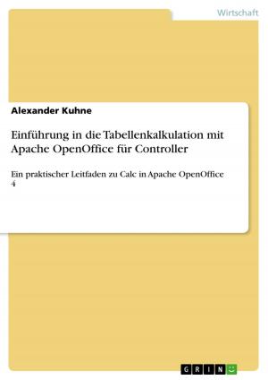 Cover of the book Einführung in die Tabellenkalkulation mit Apache OpenOffice für Controller by Tina Zoe Rix