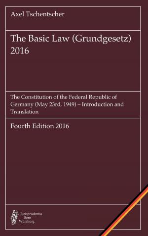 Cover of the book The Basic Law (Grundgesetz) 2016 by Daniel Schonert