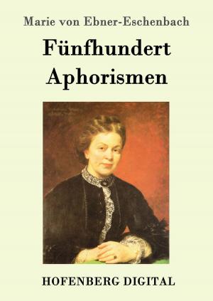 Book cover of Fünfhundert Aphorismen