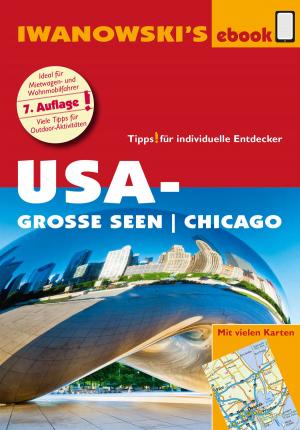 Book cover of USA-Große Seen / Chicago - Reiseführer von Iwanowski