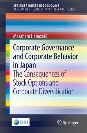 Cover of the book Corporate Governance and Corporate Behavior in Japan by Noboru Takigawa, Kouhei Washiyama