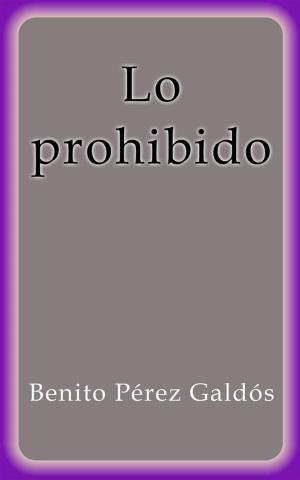 Cover of the book Lo prohibido by Benito Pérez Galdós