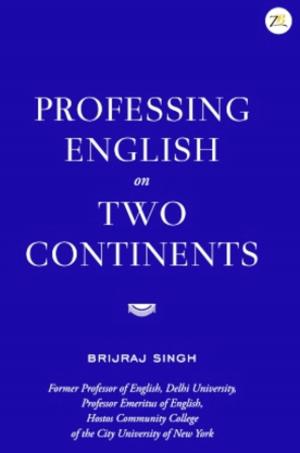 Cover of the book Professing English On Two Continents by Zorba Books