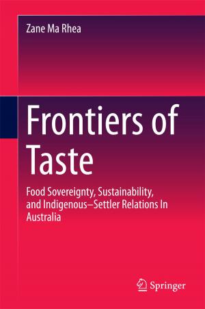 Cover of the book Frontiers of Taste by 
