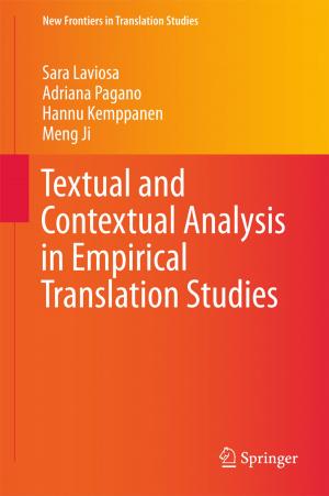 Book cover of Textual and Contextual Analysis in Empirical Translation Studies