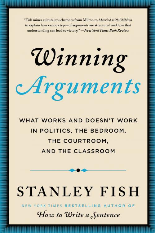 Cover of the book Winning Arguments by Stanley Fish, Harper