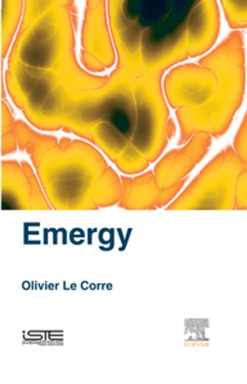 Cover of the book Emergy by Olivier Le Corre, Elsevier Science