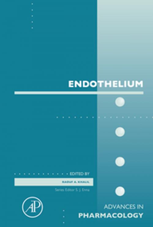 Cover of the book Endothelium by Raouf A Khalil, Elsevier Science