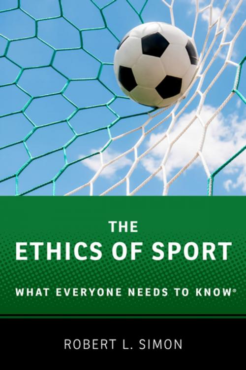 Cover of the book The Ethics of Sport by Robert L. Simon, Oxford University Press