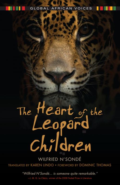 Cover of the book The Heart of the Leopard Children by Wilfried N'Sondé, Indiana University Press