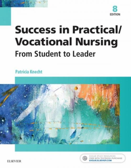Cover of the book Success in Practical/Vocational Nursing - E-Book by Patricia Knecht, PhD, MSN, RN, ANEF, Elsevier Health Sciences