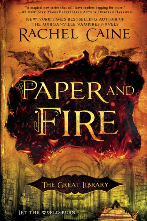Cover of the book Paper and Fire by Rachel Caine, Penguin Publishing Group