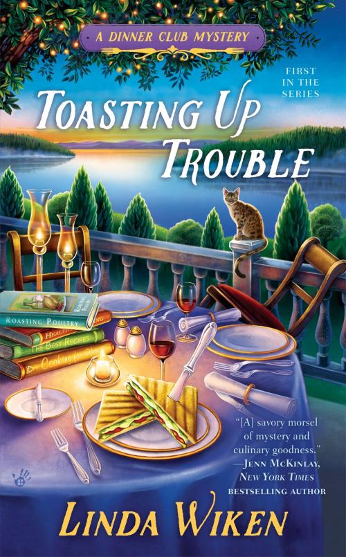 Cover of the book Toasting Up Trouble by Linda Wiken, Penguin Publishing Group