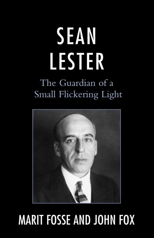 Cover of the book Sean Lester by Marit Fosse, John Fox, Hamilton Books