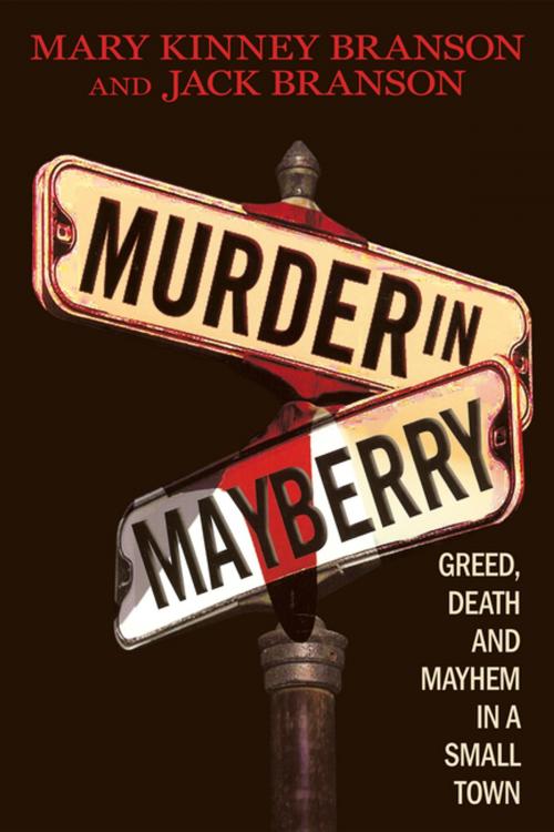 Cover of the book Murder in Mayberry by Mary Kinney Branson, Jack Branson, New Horizon Press