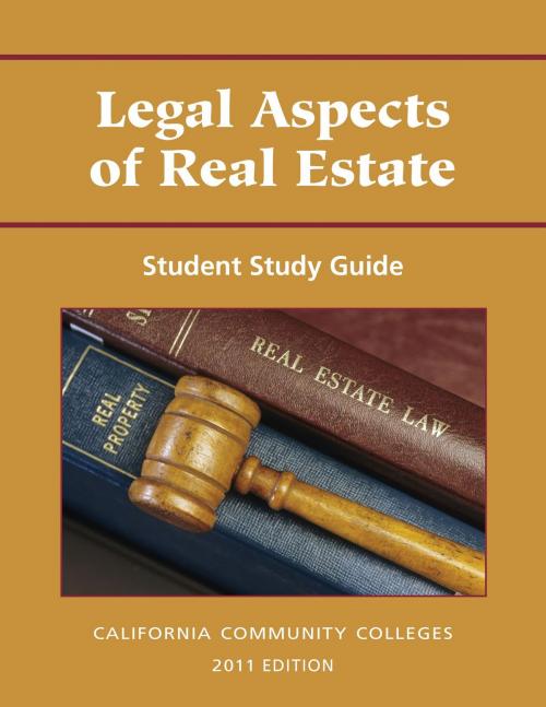 Cover of the book California Legal Aspects of Real Estate by JD PhD Thomas Gruenig, The Real Estate Education Center, Real Estate Education Center