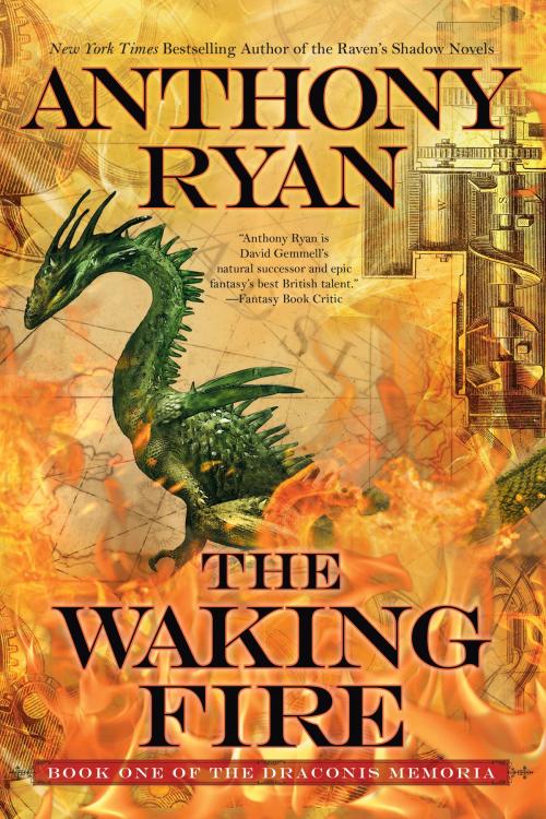 Cover of the book The Waking Fire by Anthony Ryan, Penguin Publishing Group