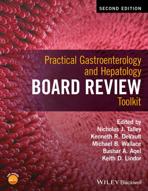 Cover of the book Practical Gastroenterology and Hepatology Board Review Toolkit by Nicholas J. Talley, Wiley