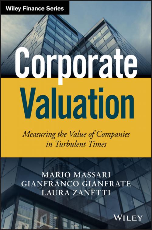 Cover of the book Corporate Valuation by Mario Massari, Gianfranco Gianfrate, Laura Zanetti, Wiley