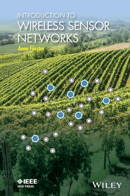 Cover of the book Introduction to Wireless Sensor Networks by Anna Forster, Wiley