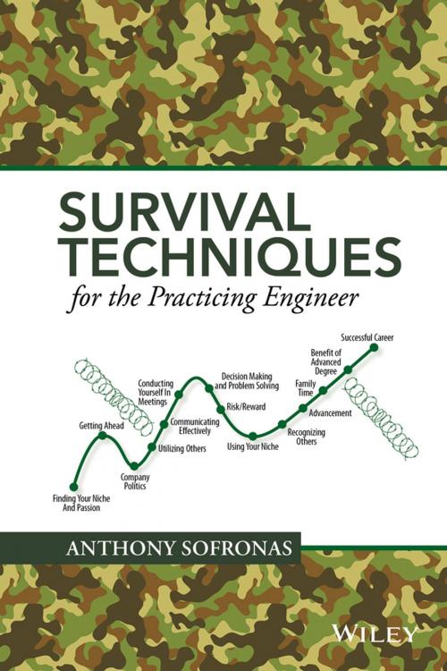 Cover of the book Survival Techniques for the Practicing Engineer by Anthony Sofronas, Wiley