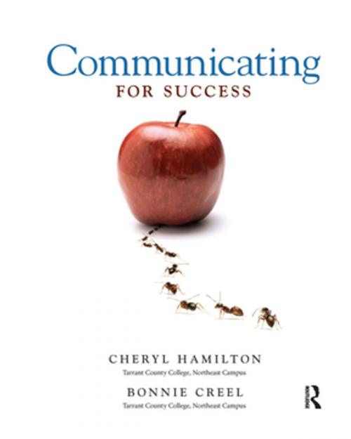 Cover of the book Communicating for Success by Cheryl M. Hamilton, Taylor and Francis