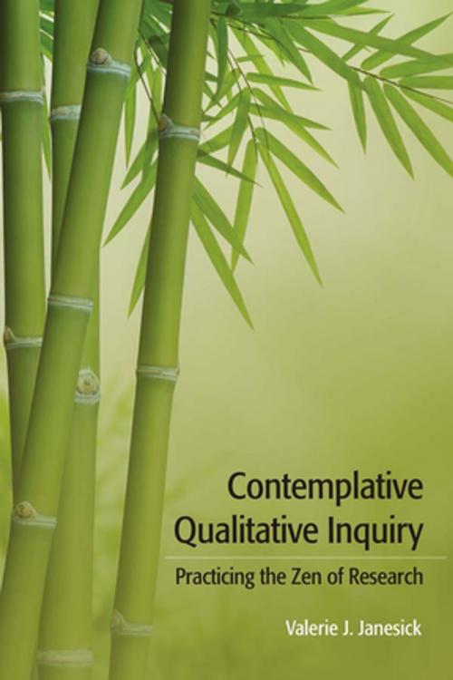 Cover of the book Contemplative Qualitative Inquiry by Valerie J Janesick, Taylor and Francis