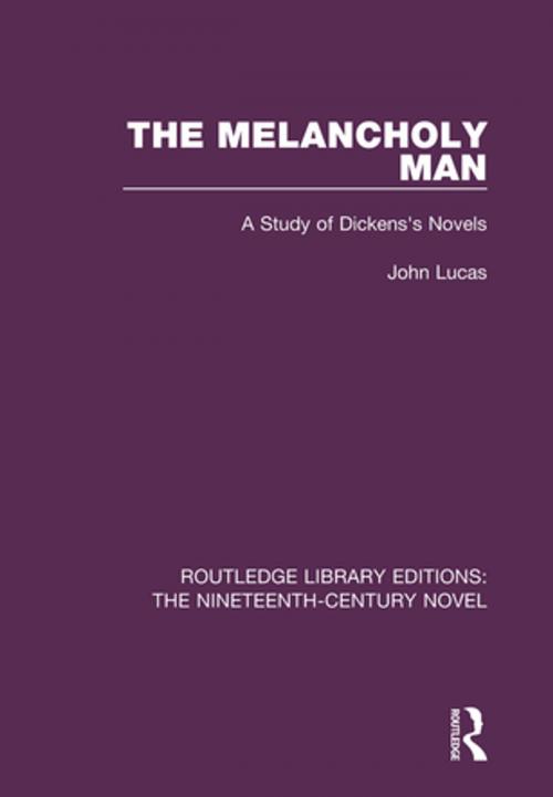 Cover of the book The Melancholy Man by John Lucas, Taylor and Francis